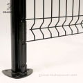 Curved Garden Fence Panels H Post PVC Coated Welded Wire Mesh Fence Manufactory